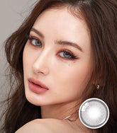 Olens Nella Ash Gray Monthly Colored Contacts (2 Pack)